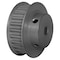 B&B Manufacturing 26-5P09-6FA3, Timing Pulley, Aluminum, Clear Anodized,  26-5P09-6FA3 - alternate 2